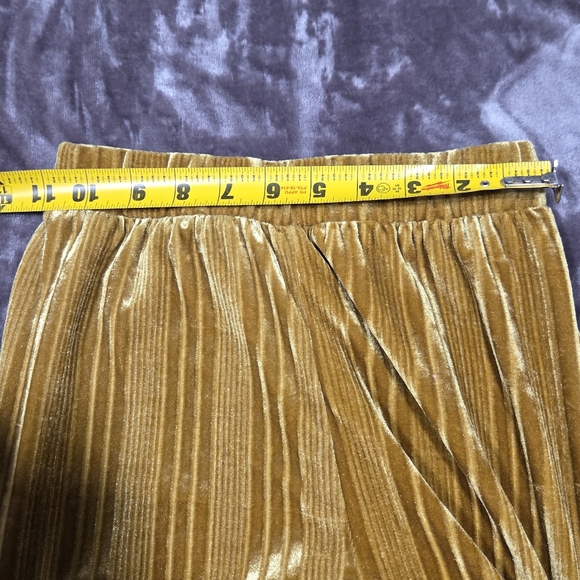 BP Gold Velvet Pants Xs - Picture 4 of 7